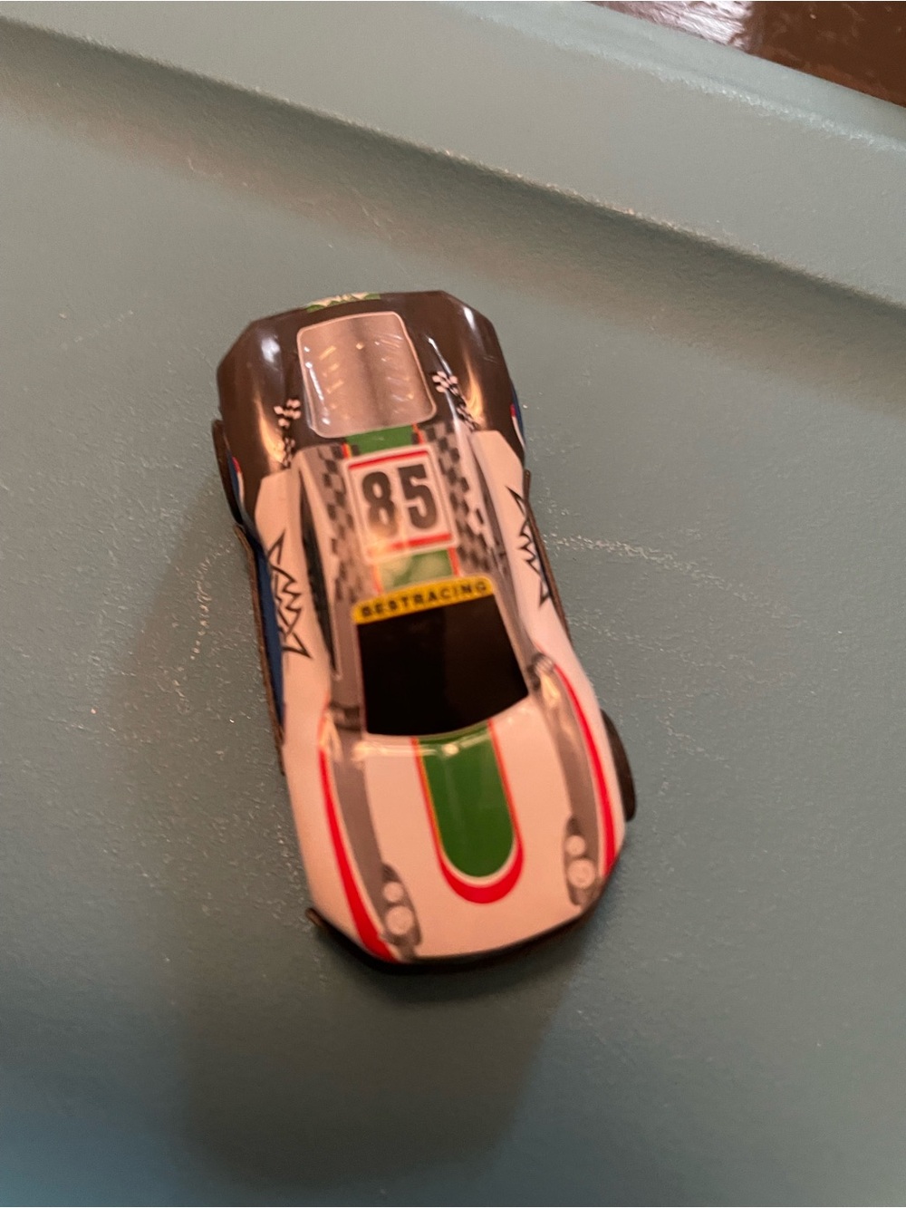 Racing sports car pull back toy plastic